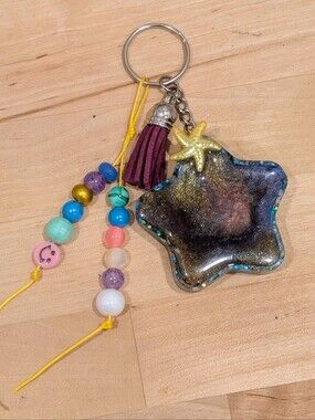 Colorful Star Bag Charm